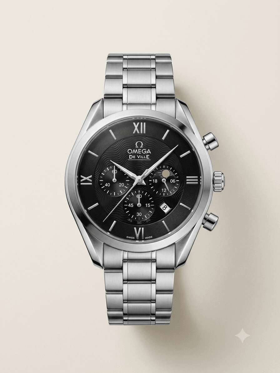 Omega De Ville noir